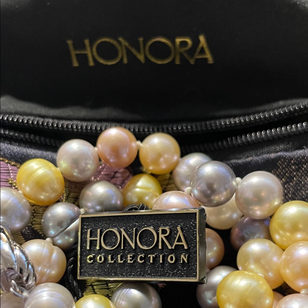 Multicolor Honora Pearl Necklace